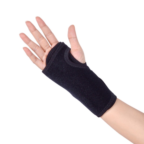 Carpal Tunnel håndledsstøtte 1 par sort håndledsstøtte til Tendini