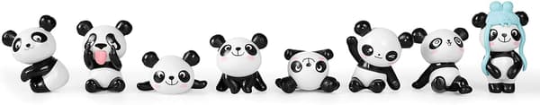 Röd Panda Bilprydnadsidéer - Bilinredning Mini Panda Docka Deko