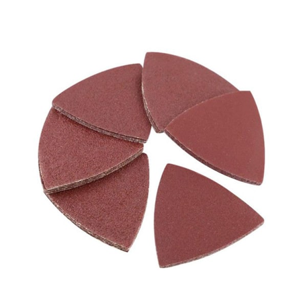 51 stk. Universal Triangular Sanding Pads - Velcro Strap, til Osci