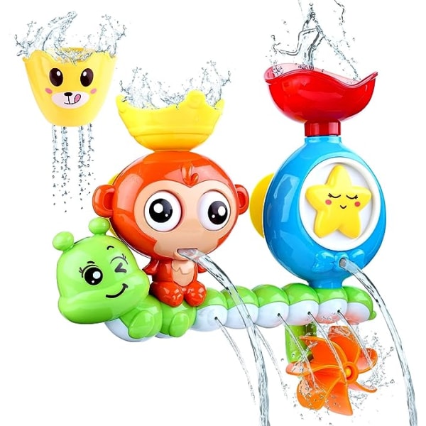 Monkey Spinning Fun Baby Tease Bath Toy Bath Bath Shower Squirte