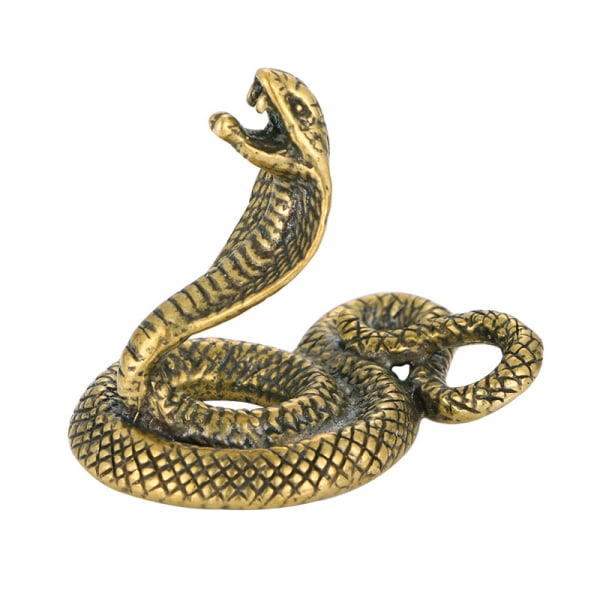 Antikliknande kopparfärg kobra kopparpendel dominant python
