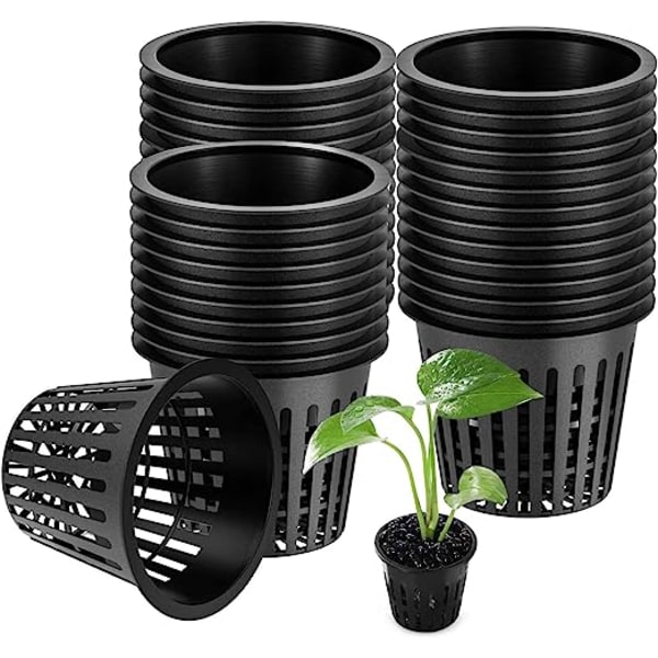 45 pcs Hydroponic Pot, Reusable Hydroponics Basket