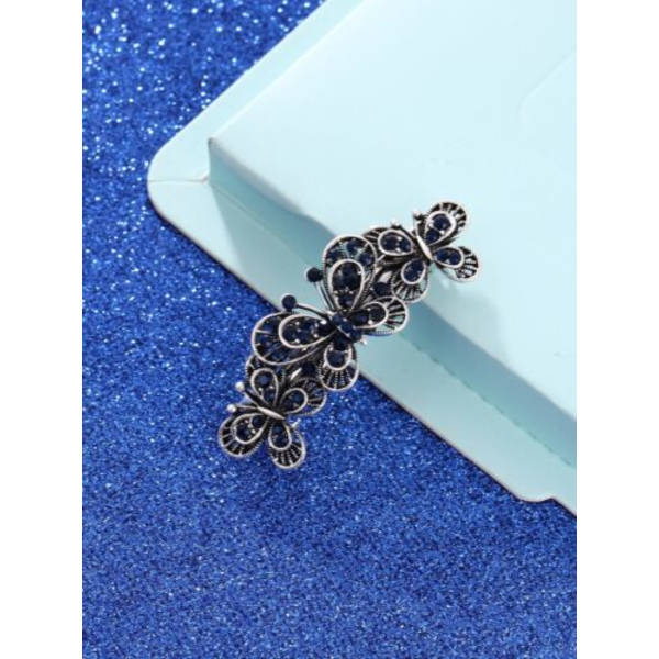 Uusi rintaneulaperhoskoriste hiuspidike Barrette Grip Spring Cl