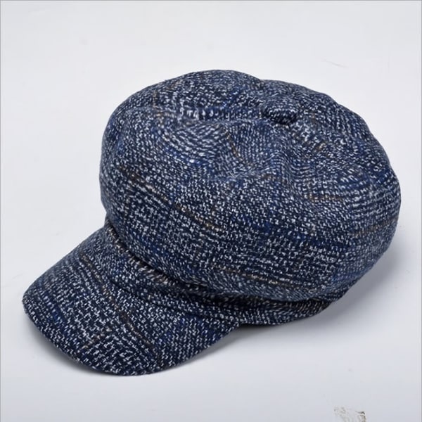 Elegant dam Beret Hat Octagonal Hat Höst Vinter Fritid Trav
