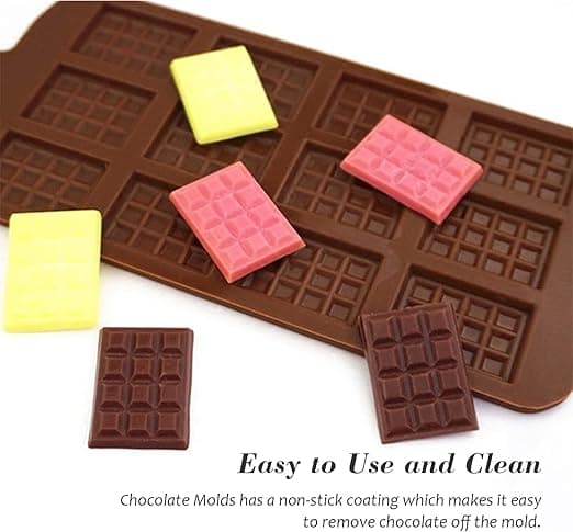 Chokladformar, Mini Choklad Silikonformar, 12 Håls Non-St