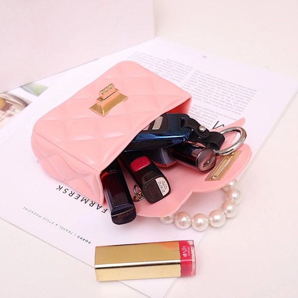 Mini veske for småjenter, crossbody, søte prinsessehåndvesker