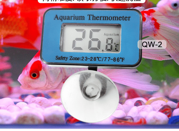 Digital akvarie termometer, akvarie termometer och vattentem