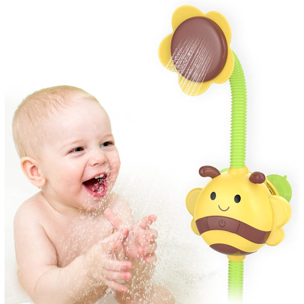 Badeleke, Honeybee Dusjleke for Baby Toddlers, Batteridrift