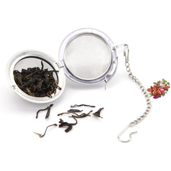 Kaffe kugle filter infuser i rustfrit stål