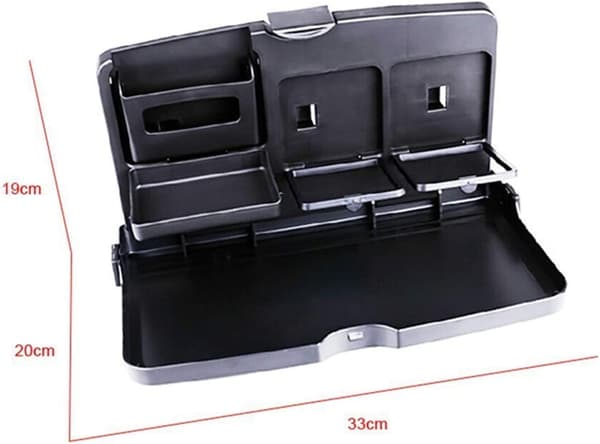 Universal sammenleggbart bilbord med bilsete koppholder, bil O