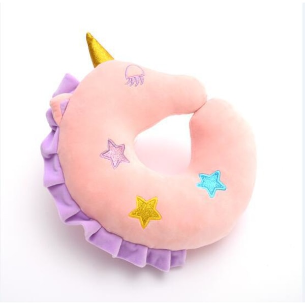 Travel Pillow for Kids, Unicorn Airplane Neck Pillow, Soft Toddl