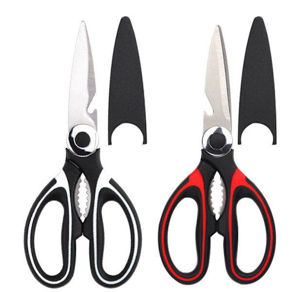 2-pack multifunktionella rostfria saxar