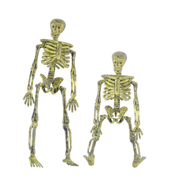 3 stk. Halloween Haunted House Lille Skelet Skelet Ornament
