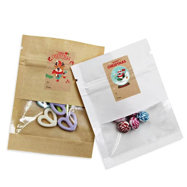 2 rullaa suorakulmaista kraftpaperia MERRY CHRITSMAS joulu