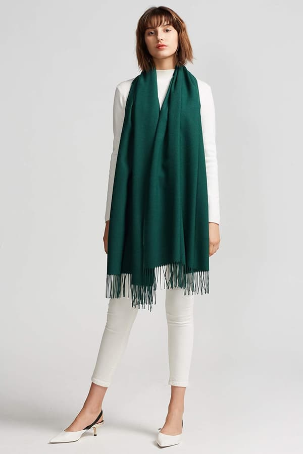 Halsdukar för kvinnor och män Pashmina sjal Wrap Höst Vinter Bröllop