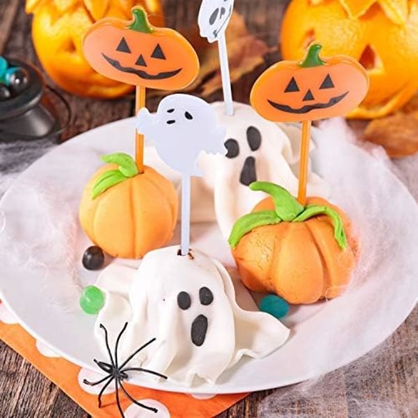 Halloween-cupcakestopper i plast