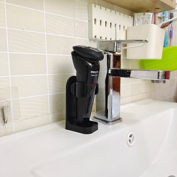 Punch Free Shaving Razor Holder Shaving Razor Toothbrush Storage