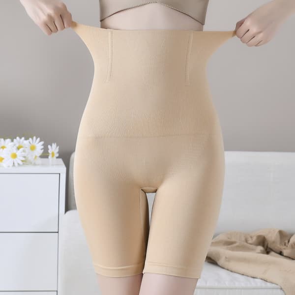 Postpartum Høy Midje Abdominal Bukser Boxer Hofteløfter Kroppsform