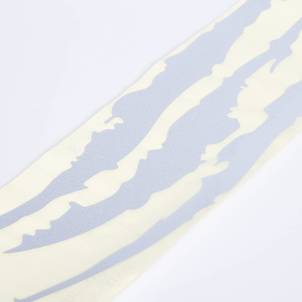 2PCS Kloremerker Reflekterende Klistremerke Klistremerke for Bilhovedlys White