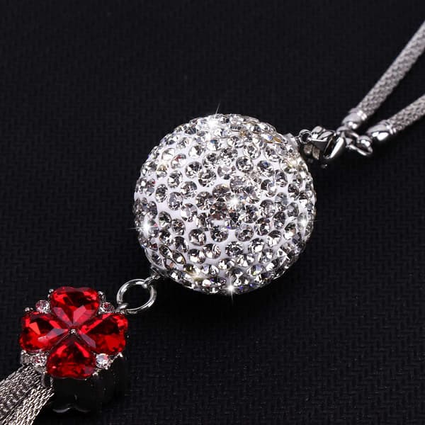 Bling Bilspeil Tilbehør for Kvinner, Krystall Bilspeil