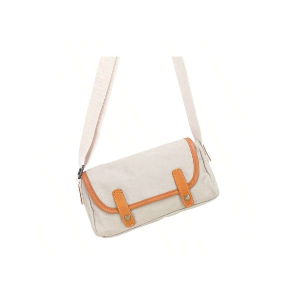 Naisten kangas olkalaukku ja lehmännahkainen crossbody-laukku ostoksille, juhliin ja koulumatkoille