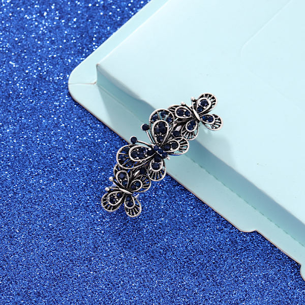 Uusi rintaneulaperhoskoriste hiuspidike Barrette Grip Spring Cl