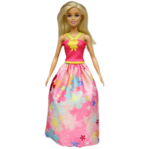6 st 30cm Barbie mode bröllopsklänningar klänning set