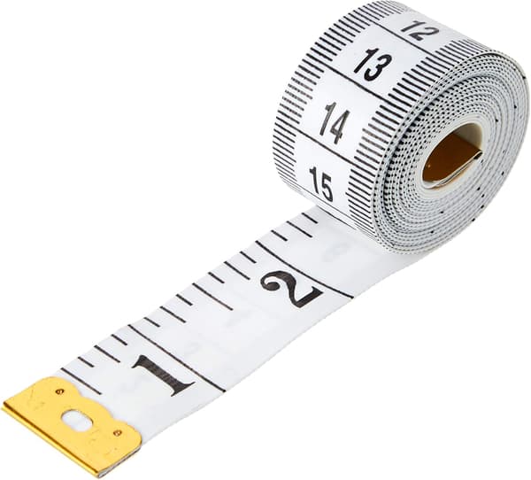 4PCS Dubbelsidig måttband|Sydd måttband|Längd 150 cm