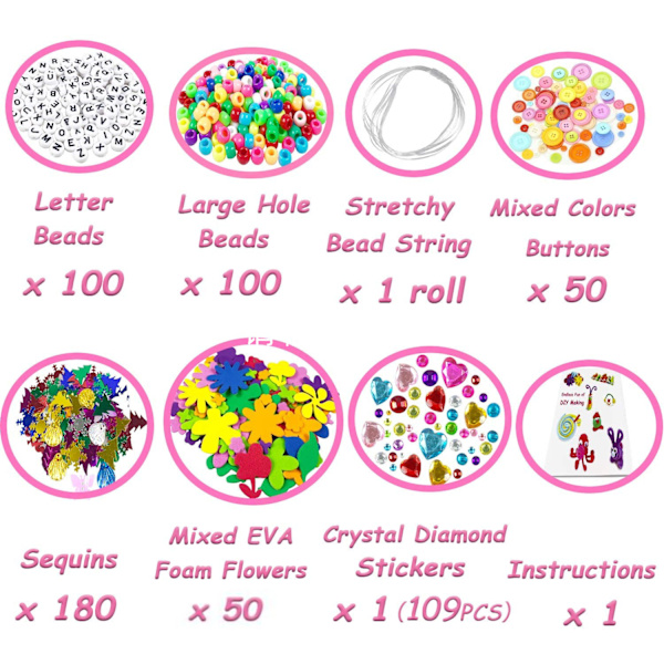 1200+ DIY-lelu, lasten opettavainen lelu, askartelukoristelu, askartelu s