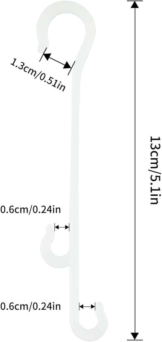 100 st 13CM trädgårdsväxtfixeringsklämmor