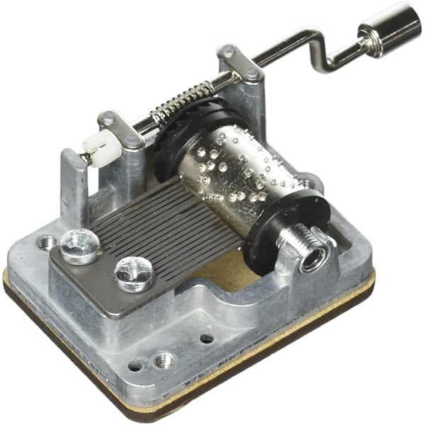Solcellsvev musikbox DIY handvev musikbox rörelse manuell leksak