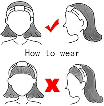 4 Makeup Hovedbånd, Elastisk Makeup Hårbånd Vaskbart Hovedbånd