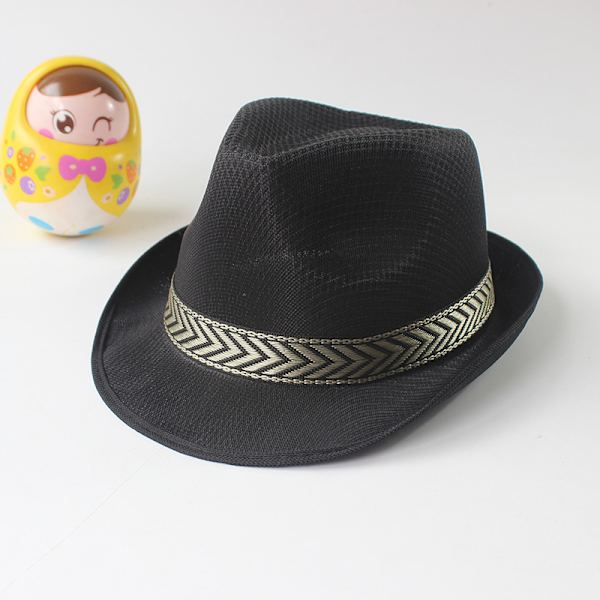 To sommerhatte til voksne (sort og lilla)