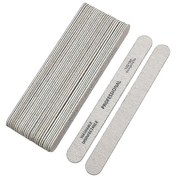 100 st tränagelfilar 100/180 nagelverktyg bufferblock manikyr