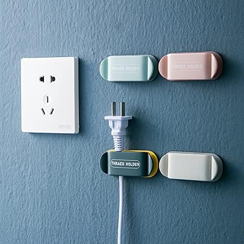 Socket Wire Holder Non-Marking Cable Retainer Hook, Cable Clips