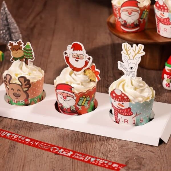 50 st Pappersmuffinsformar, Muffinsformar, Engångsmuffinsformar L