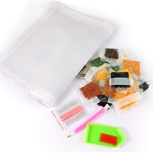 5D DIY Aikuiset Lapset Timanttimaalaussetti Tanssija Täysi Timantti E