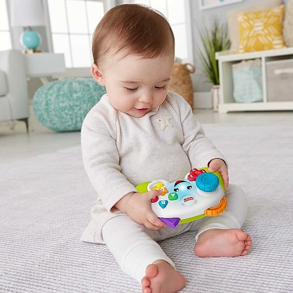 Videospelskontroll Baby Toy med musikaliska lampor och lärande