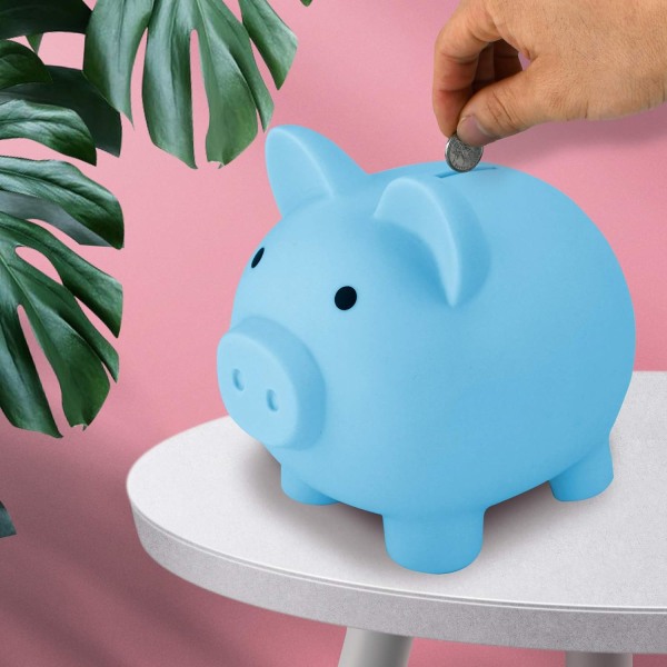 Plastik Gris Piggy Bank til Børn, Fødselsdagsgave, Gris Piggy Bank f