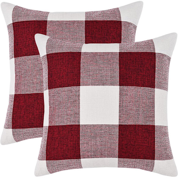 Buffalo Check Pudetrekk Sett med 2-45*45cm