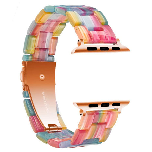 Lättvikts Apple Watch-armband - Fashionabelt harts iWatch-armband Com