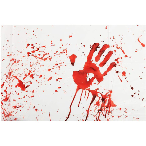 3 stk. 104\" x 52\" Blodig Zombie Borddug Halloween Fest Bord