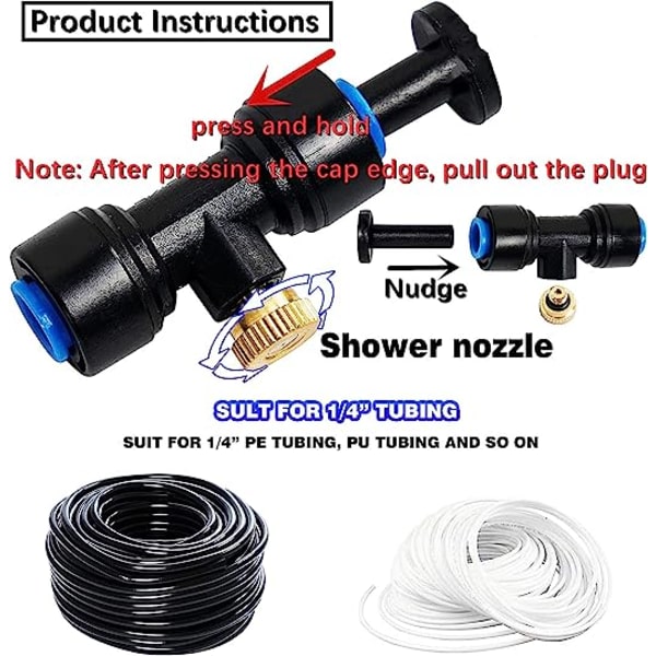 Bevattningssystem Utomhus Dimsystem Kit