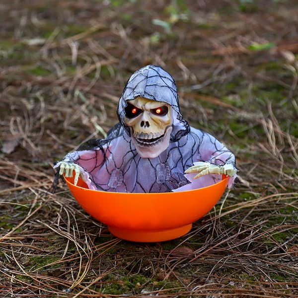 Halloween-makeanurkka Grim Reaper -animaatiomakeislevy