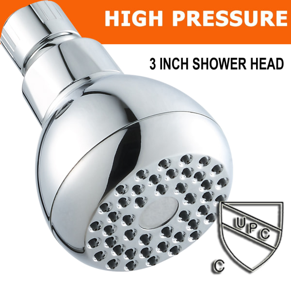 3 Inch Low Pressure Pressurized Shower Head Small Shower Head Hi