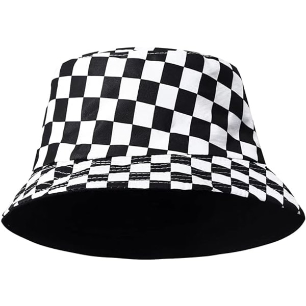 Bucket Hats, Unisex Double-Sided Print Reversible Fishing Cap Fo