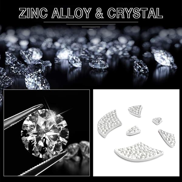 Bling-rattskyddsemblem kompatibelt med Toyota, DIY Diamo