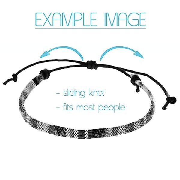 Anklet-rannekoru miehille ja naisille, boho hippie, säädettävä