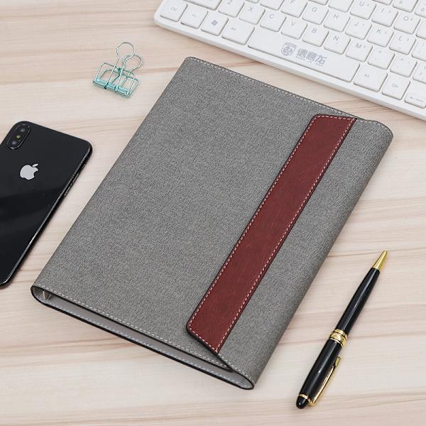 Hardcover Notebook - Klassisk Ruled Thick Paper Notebook med Pen