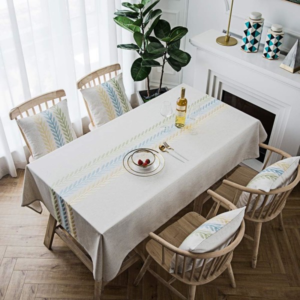 Rektangulär fyrkantig bordsduk/bordduk för kök matsal Roo
